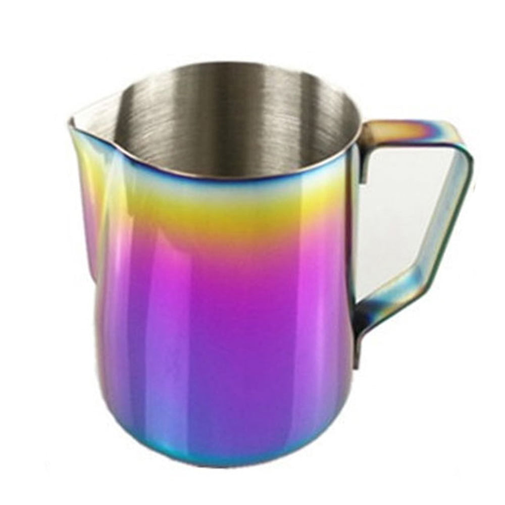 Milk Frothing Pitcher Art Jug Mug Creamer Latte Coffee Craft Cup Steel 