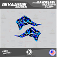 thumbnail image 2 of Kalair GFX Graphics Kit for Kawasaki KLX300R (2020-2022) Invasion Series, 2 of 5