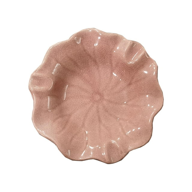 Ceramic Serving Tray Bowl Stores Replacement Aroma Dish Essential Oil Bowls Oil Red
