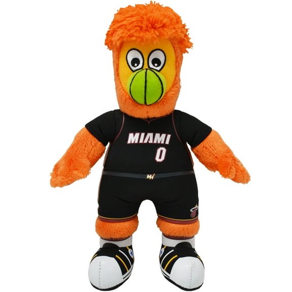 Bleacher Creatures Miami Heat Burnie 10" Mascot Plush Figure