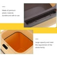 thumbnail image 3 of FENGGUIQU Automatic Trash Bin Plastic Contactless Opening for Study 1Pack, 3 of 5