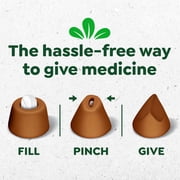 Greenies Feline Pill Pockets for Cats, Soft Cat Treats, Salmon Flavor, 3 oz Pouch