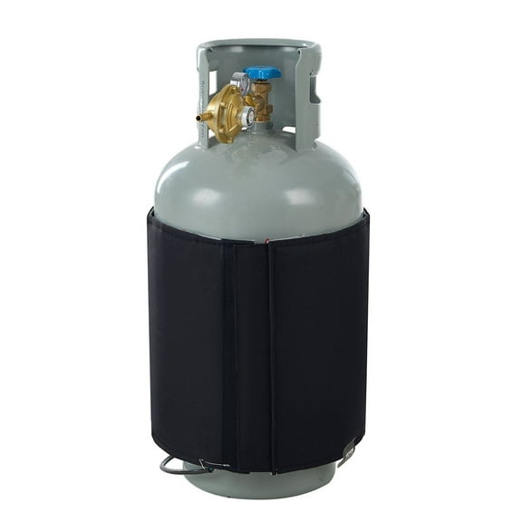 Gas Cylinder Warmer 40lbs - Insulated Propane Tank Heater 120W 90°F - Winter Camping & Industrial Use