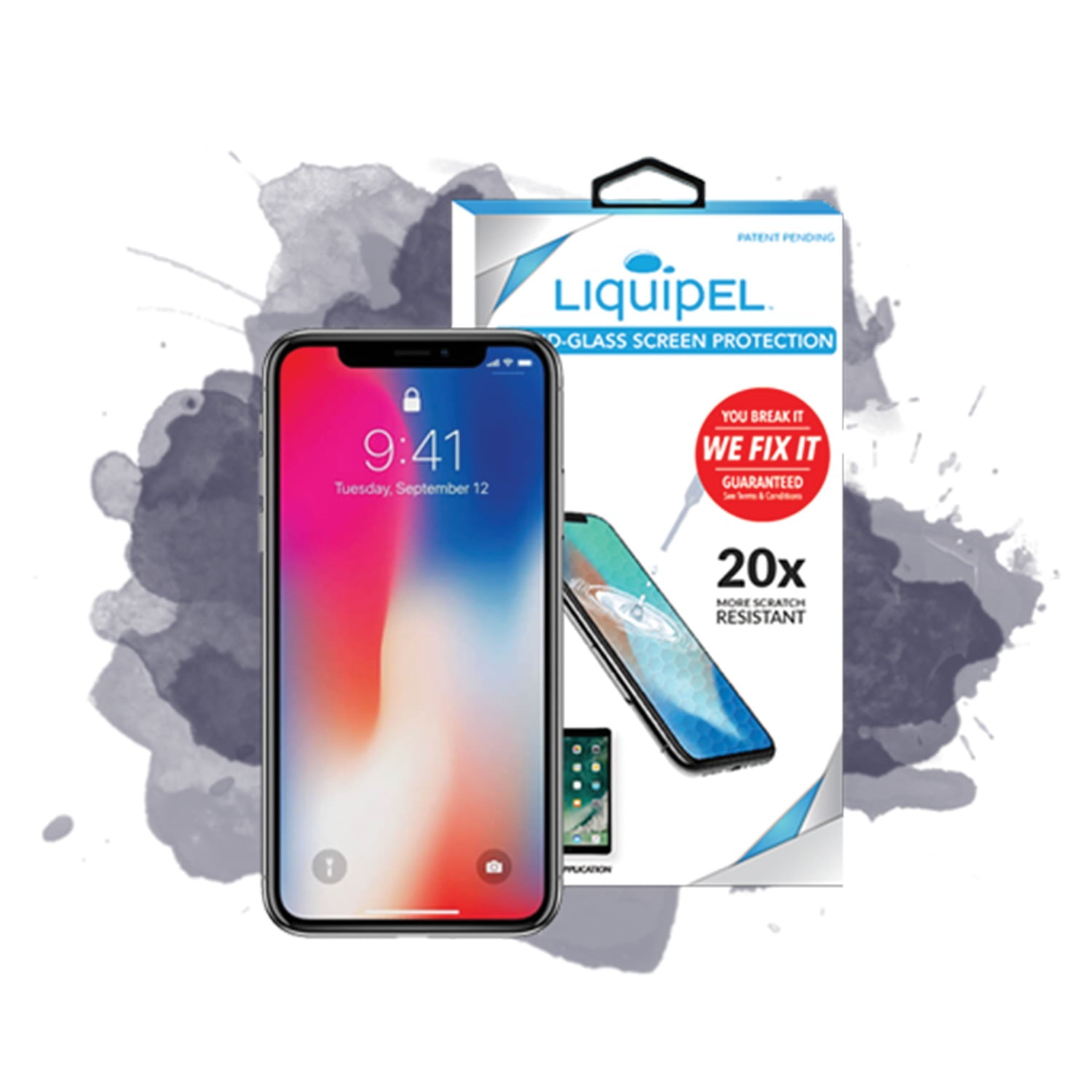 Liquipel Liquid Glass Screen Protector in Retail Packaging National