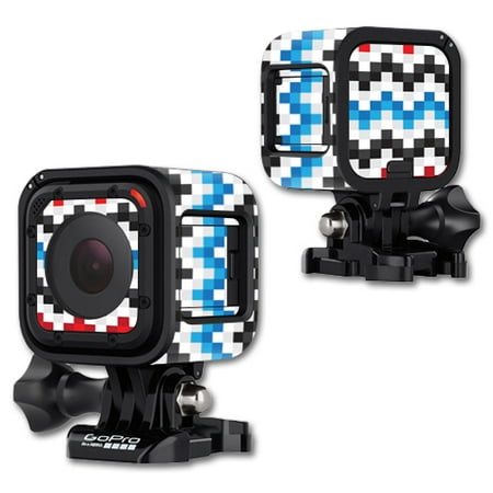 - MightySkins Protective Vinyl Skin Decal Cover for GoPro Hero4 Session Camera Digital Camcorder Sticker Skins Aztec Blocks