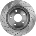 thumbnail image 4 of New Performance Brake Disc Compatible With Ram 1500 Classic SLT 8 Cyl 5.7L 1500 Classic ST 6 Cyl 3.0L Laramie Limited 6 3.0L 2011-2022 By 2414 19966 53005 145381 491190, 4 of 8