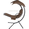 thumbnail image 4 of ZHUANMONI Funda de cojín de repuesto para silla colgante de patio, 90 pulgadas de largo x 29 pulgadas de ancho, 100% poliéster, cojín para silla de hamaca colgante para exteriores, 4 of 5
