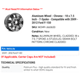 thumbnail image 2 of Aluminum Wheel - Chrome - 18 x 7.5 Inch - 7-Spoke - Compatible with 2009 - 2012 Ford F-150 2010 2011, 2 of 2