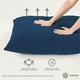 thumbnail image 3 of Silla de Metal Zinus Aidan con Cojines de Memory Foam Color Azul Marino, 3 of 7