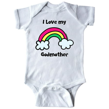 

Inktastic I Love my Godmother Gift Baby Boy or Baby Girl Bodysuit