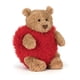 thumbnail image 1 of Jellycat 10.23 Inch Bartholomew Bear Heartthrob Soft Plushies Toys, Cuddly and Soft Stuffed Animals Plush Toys Doll, Birthday Gift for Kids, 1 of 4