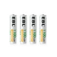 thumbnail image 4 of EBL 4-Pack Rechargeable AAA General Purpose Batteries with Smart LCD Battery Charger, 4 of 6