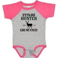 thumbnail image 3 of Inktastic Hunting Future Hunter Like Uncle Boys or Girls Baby Bodysuit, 3 of 5