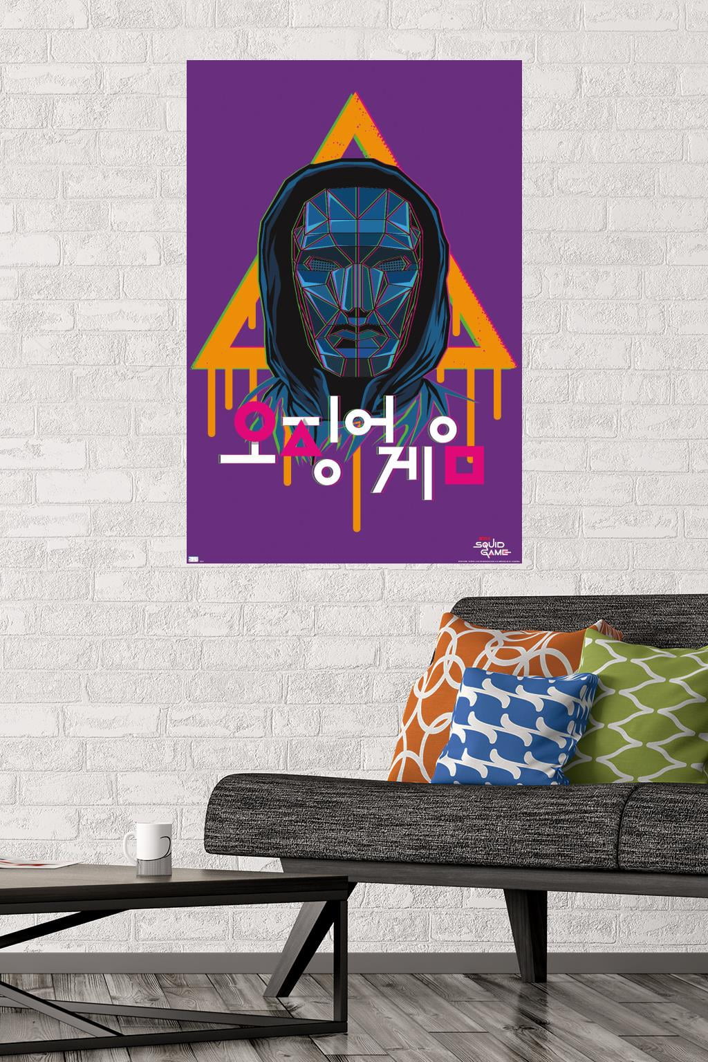 Netflix Squid Game - Front Man Wall Poster, 22.375" x 34"
