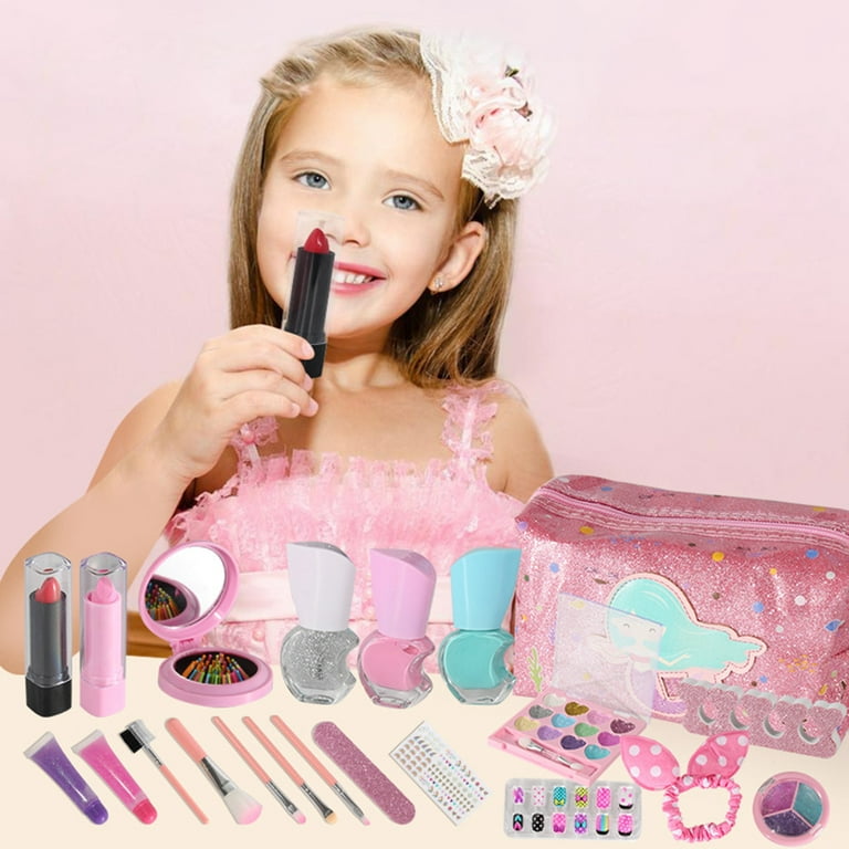 Asdomo Play Houses Toy Kit Children Gift |Cosplay Makeup Toys Set For 5+  Girl Kids