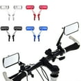 thumbnail image 2 of Une Paire de Miroir de Guidon de Vélo 360° Super Clair Résistant aux Chocs Léger Grand Angle Entièrement Réglable (Bleu), 2 of 5
