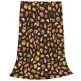 thumbnail image 2 of Pofeuu Burger Fries Print Ultra-Soft Micro Fleece Blanket,for Bed Or Sofa,All Season Throw Blankets Flannel Blanket-60"x50", 2 of 7