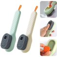 thumbnail image 1 of Shoe Brush Shoes Scrubbing Cleaning Brush Cleaning Boot Brush With Liquid Box Clothing Brush Cleaning Tool Multifunctional Cleaning Laundry Brush 2 Pc, 1 of 5