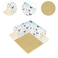 thumbnail image 2 of Túnel para gatos en forma de L, centro de actividades para gatos, túnel para animales pequeños, patio de juegos portátil, caseta para gatos con cama Pollo S, 2 of 9