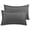 Dark Grey, variant on BedDecor 100% Egyptian Cotton 600TC 2PC Pillow Sham Solid White King