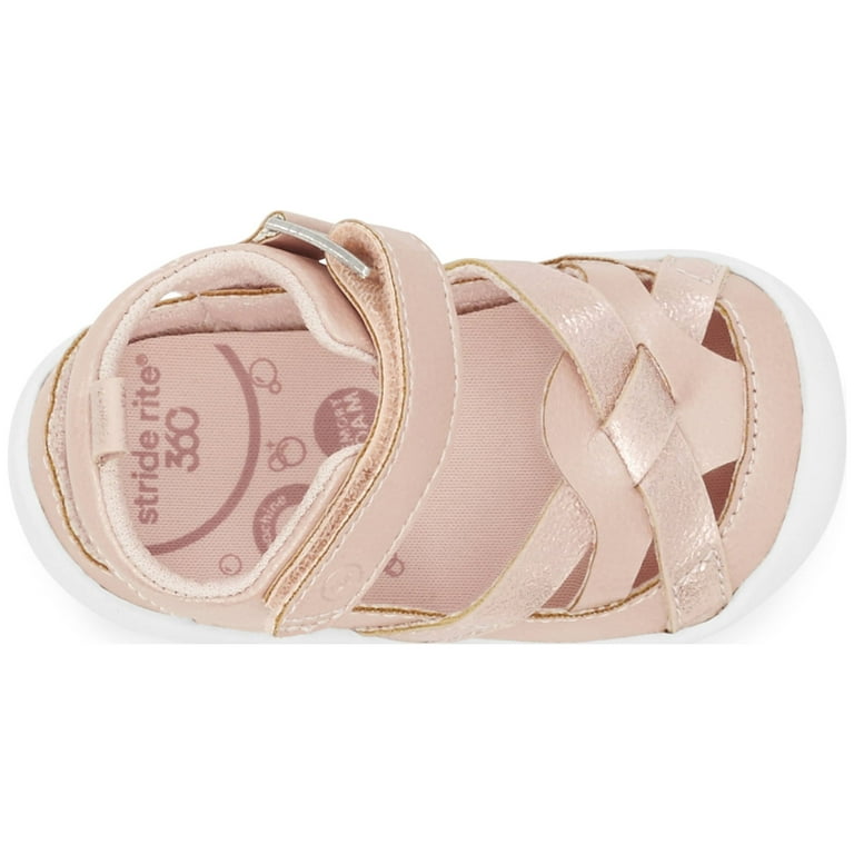 Stride Rite 360 Mallory Kid s Machine Washable First Walking Sandal Sizes 3 6