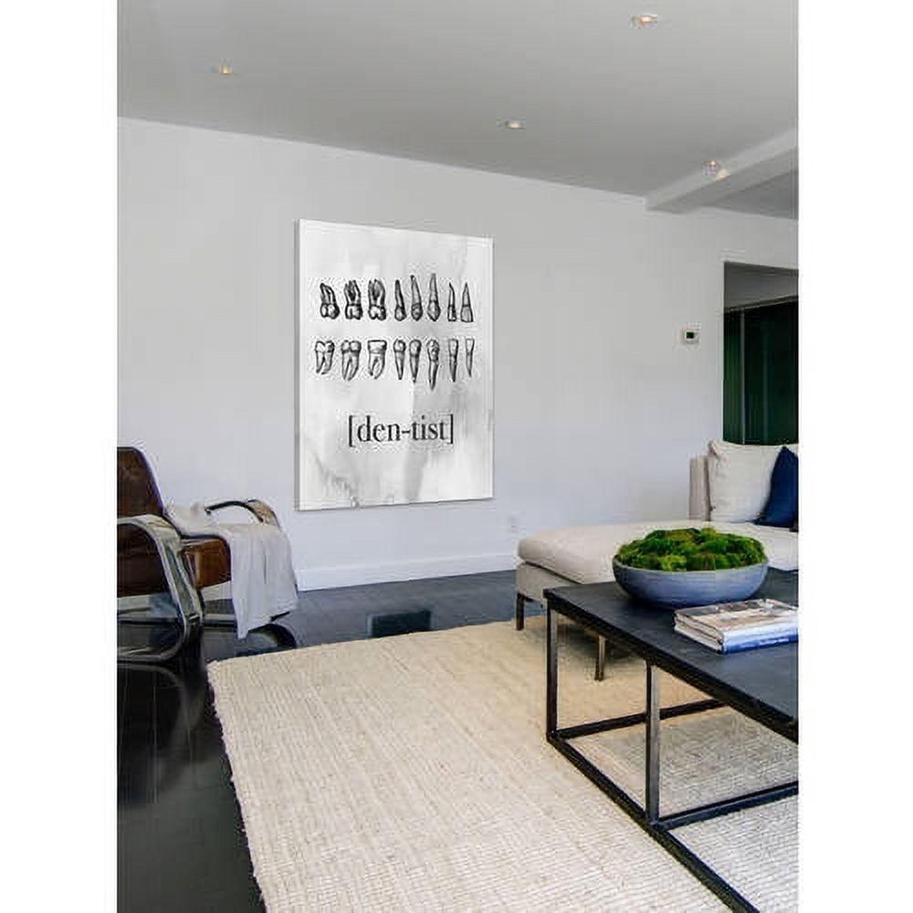 "Dentist" Painting Print on Wrapped Canvas
