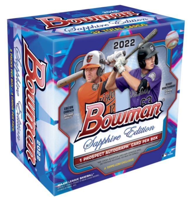 2022 Topps Bowman Baseball Sapphire Edition Box
