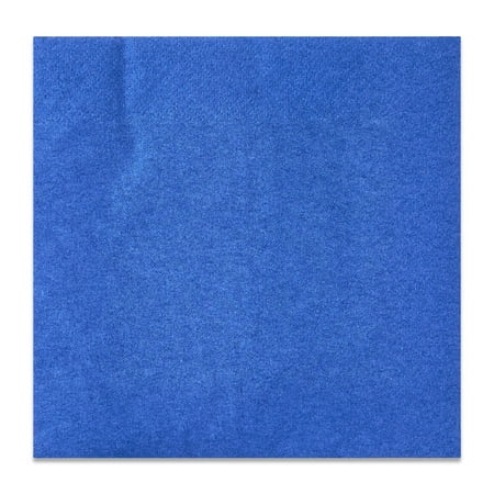 6.5" x 6.5" Disposable Blue Paper Napkins, 75 Count, by Way To Celebrate