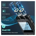 thumbnail image 3 of Digital Recorder Recorder with Playback and Activated Recorders Dictaphone Recording Device ,Multi-Function, 3 of 6