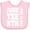 AD-Pink, variant on Inktastic Juneteenth June 19, 1865 Boys or Girls Baby Bib