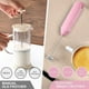 thumbnail image 2 of Espumador de Leche con Batidor Doble de Acero Inoxidable para Café y Capuchino, 2 of 9