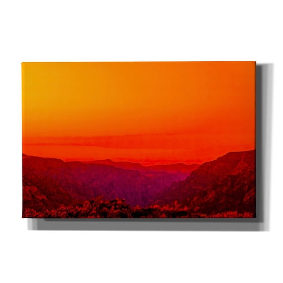 Epic Graffiti 'New Mexico Drama' by Mark A Paulda, Canvas Wall Art, 18"x12"