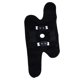 thumbnail image 3 of unbranded Soporte Deportivo Para En Goma Negro Con Ajustable Y Confortable, 3 of 3