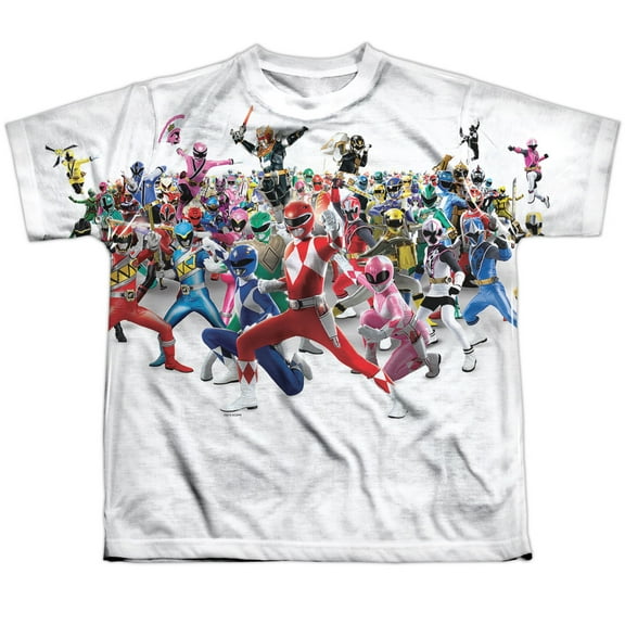 Power Rangers - Ranger Overload - Youth Short Sleeve Shirt - Medium