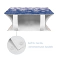 thumbnail image 7 of FUIALDOLG Waterproof Tissue Box Cover, Rectangle PU Leather Car Tissue Holder, Decorative Facial Paper Organizer Dispenser for Bathroom, Night Stands, Desk, 9.7"X5.2"X5.1" -Snowflakes, 7 of 7