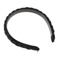 thumbnail image 1 of Accesorio de diadema pelo sintético con banda para el pelo Negro Zulema Diadema con trenza para el cabello, 1 of 4