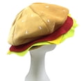 thumbnail image 3 of Toystoory Halloween Hamburger Hat Clothing Accessory Women Adornment Prop Costume Supplies Men Interesting Hats Headwear Party Caps Type3 NO3 Toystoory HA032291-00, 3 of 6