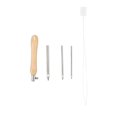 thumbnail image 3 of Punch Pin Adjustable Portable Poke Pin for DIY Craft Embroidery Rug Tapestry 9cm with 3 Heads, 3 of 9