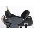 thumbnail image 4 of 15 In Flex Tree Western Horse Saddle American Leather Trail Barrel By Hilason, 4 of 7