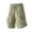 A70 Khaki, variant on Techwear Cargo Shorts for Men Loose Fit Crinkle Nylon Parachute Shorts Lightweight Multiple Zipper Pockets Drawstring Elastic Waist Casual Harajuku Streetwear