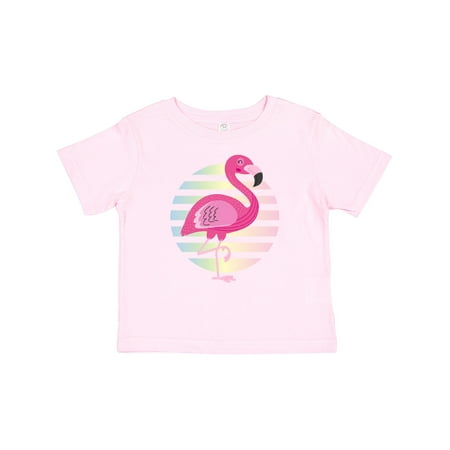 

Inktastic Flamingo Bird Pink Pastel Sunset Gift Baby Girl T-Shirt