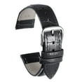 thumbnail image 1 of Unique Bargains Leather Watch Band 16mm Embossed Pattern Cowhide Watch Strap Replacement with Spring Bars Black, 1 of 6