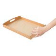 thumbnail image 1 of Toddmomy 1Set Tray Montessori Wooden For Kids Rectangular Shape Synthetic Material With Handle Design, 1 of 5