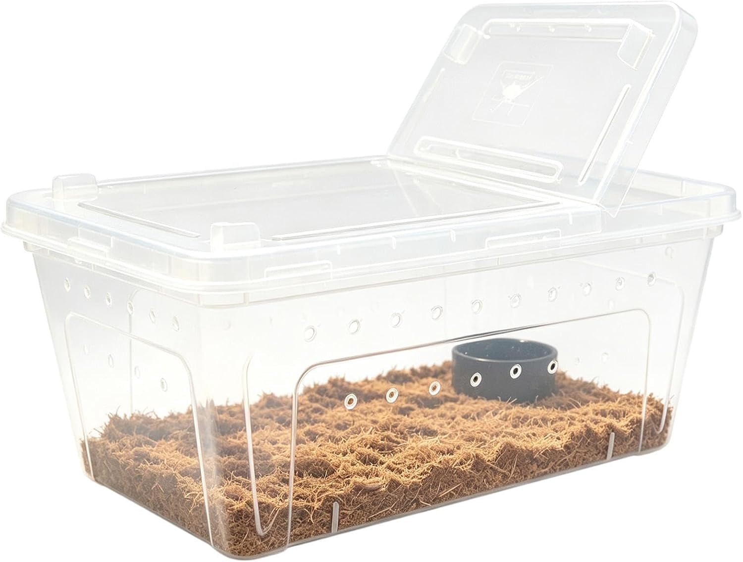 Zilla Front-Opening Glass Terrarium (12x12x15