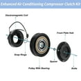 thumbnail image 4 of Kit de embrague de compresor de aire acondicionado para Honda Pilot 2008-2015, 4 of 7