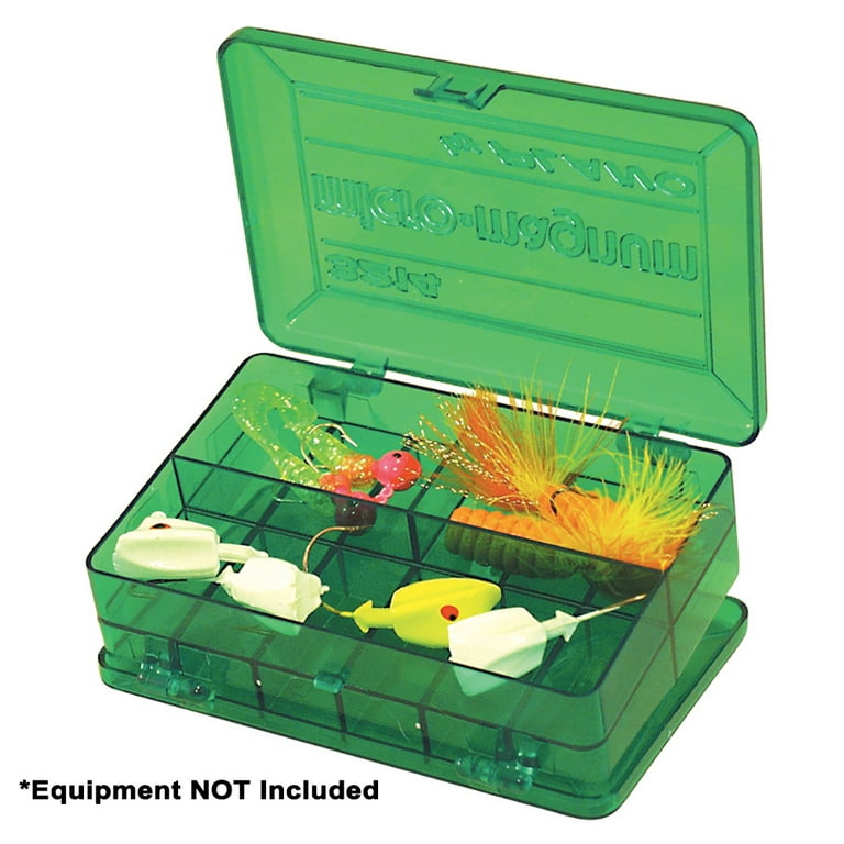 Plano Synergy Micro-Organizer Fishing Tackle Storage Box, Small, Green 