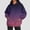 Violet Foncé, variante sur TINZ Sweat à Capuche Dégradé pour Femmes, Col Rond, Poches, Confortable, avec Poches, pour Adolescentes