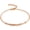 Rose Gold, variant on Custom Morse Code Bracelets for Women | Stainless Steel Material, Hidden Message, Morse Code Design, Hidden Love, Three Color Option