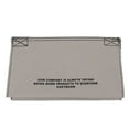 thumbnail image 4 of Tissue Box Cover Leather Tissue Dispenser Waterproof Simple Modern Style for Living Room Bedroom Grey, 4 of 14
