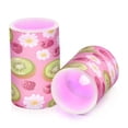 thumbnail image 7 of Yayeee Flameless Candles with Remote Flickering Battery Operated Multi Color Changing, Floral Raspberries, 7 of 7